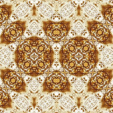 Kusursuz soyut desen. Kusursuz bir doku. Kaleydoskop arkaplanı