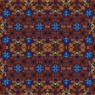 Kusursuz soyut desen. Kusursuz bir doku. Kaleydoskop arkaplanı