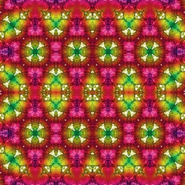 Kusursuz soyut desen. Kusursuz bir doku. Kaleydoskop arkaplanı