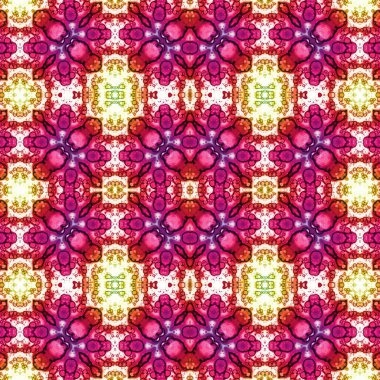 Kusursuz soyut desen. Kusursuz bir doku. Kaleydoskop arkaplanı