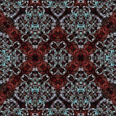 Kusursuz soyut desen. Kusursuz bir doku. Kaleydoskop arkaplanı