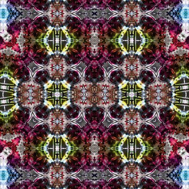 Kusursuz soyut desen. Kusursuz bir doku. Kaleydoskop arkaplanı