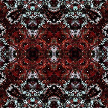 Kusursuz soyut desen. Kusursuz bir doku. Kaleydoskop arkaplanı