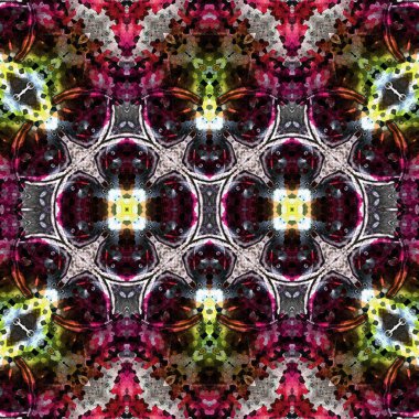 Kusursuz soyut desen. Kusursuz bir doku. Kaleydoskop arkaplanı