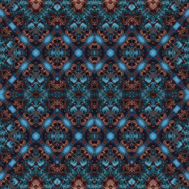 Kusursuz soyut desen. Kusursuz bir doku. Kaleydoskop arkaplanı