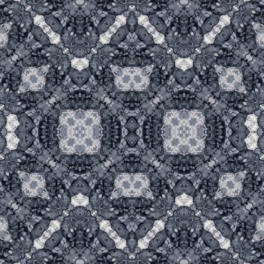 Kusursuz soyut desen. Kusursuz bir doku. Kaleydoskop arkaplanı