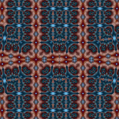 Kusursuz soyut desen. Kusursuz bir doku. Kaleydoskop arkaplanı