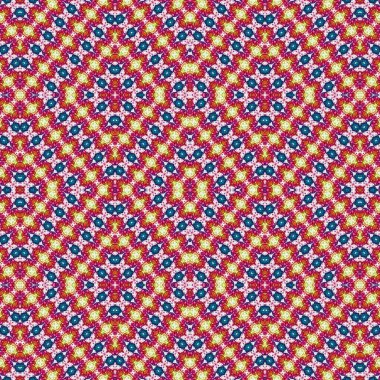 Kusursuz soyut desen. Kusursuz bir doku. Kaleydoskop arkaplanı