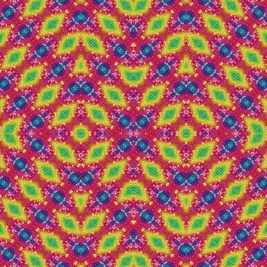 Kusursuz soyut desen. Kusursuz bir doku. Kaleydoskop arkaplanı