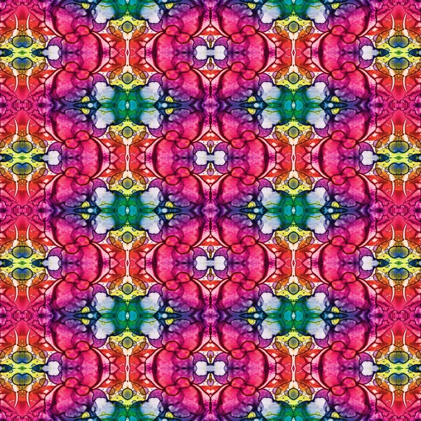 Kusursuz soyut desen. Kusursuz bir doku. Kaleydoskop arkaplanı