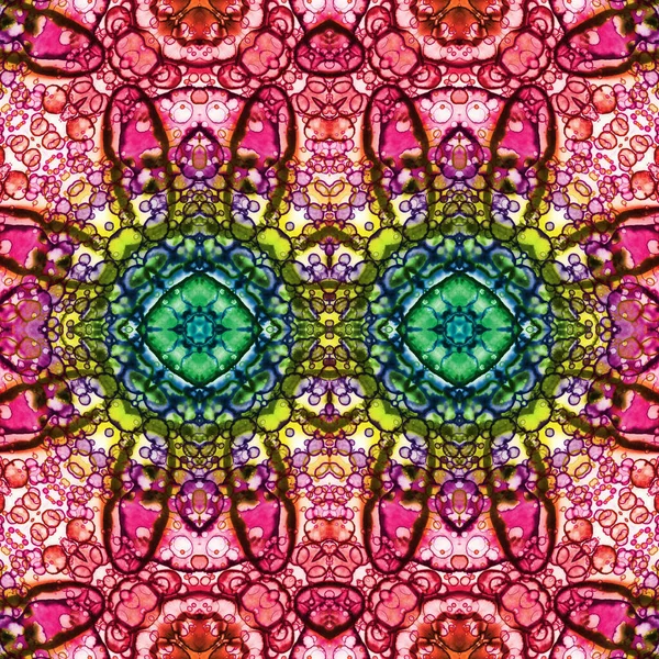 Kusursuz soyut desen. Kusursuz bir doku. Kaleydoskop arkaplanı