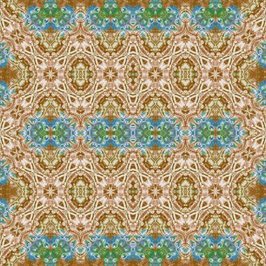 Kusursuz soyut desen. Kusursuz bir doku. Kaleydoskop arkaplanı