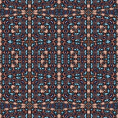 Kusursuz retro desen. Kusursuz sanat dokusu. Örülmüş halı