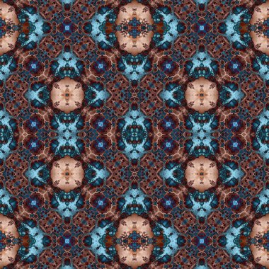 Kusursuz retro desen. Kusursuz sanat dokusu. Örülmüş halı