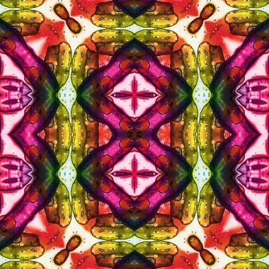 Kusursuz retro desen. Kusursuz sanat dokusu. Örülmüş halı