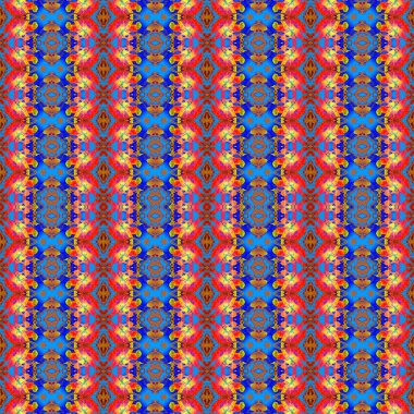 Kusursuz retro desen. Kusursuz sanat dokusu. Örülmüş halı