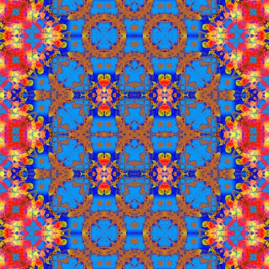 Kusursuz retro desen. Kusursuz sanat dokusu. Örülmüş halı