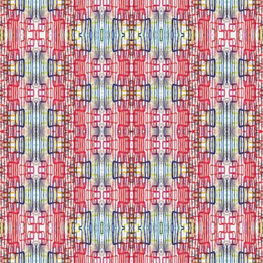 Kusursuz retro desen. Kusursuz sanat dokusu. Örülmüş halı