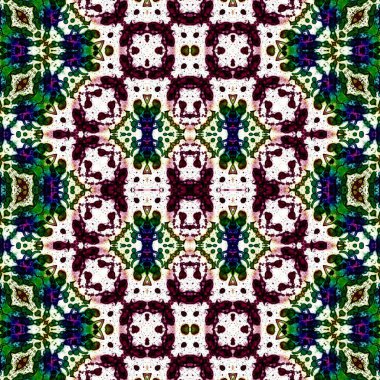 Kusursuz retro desen. Kusursuz sanat dokusu. Örülmüş halı