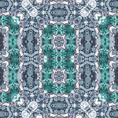 Kusursuz retro desen. Kusursuz sanat dokusu. Örülmüş halı