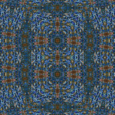 Kusursuz retro desen. Kusursuz sanat dokusu. Örülmüş halı