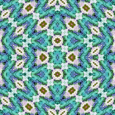 Kusursuz retro desen. Kusursuz sanat dokusu. Örülmüş halı