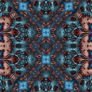 Kusursuz retro desen. Kusursuz sanat dokusu. Örülmüş halı