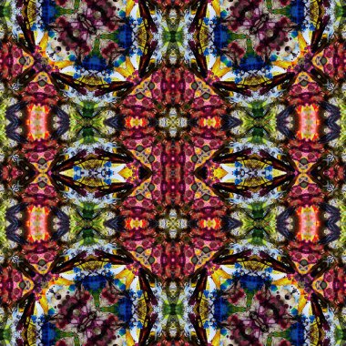 Kusursuz retro desen. Kusursuz sanat dokusu. Örülmüş halı