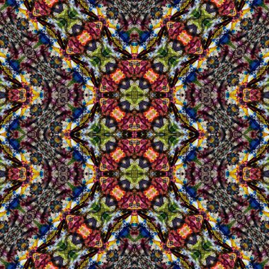 Kusursuz retro desen. Kusursuz sanat dokusu. Örülmüş halı