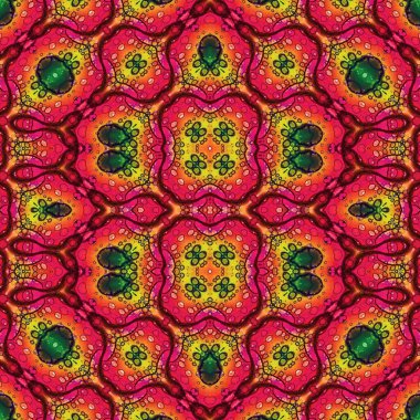 Kusursuz retro desen. Kusursuz sanat dokusu. Örülmüş halı