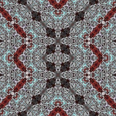 Kusursuz retro desen. Kusursuz sanat dokusu. Örülmüş halı