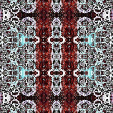 Kusursuz retro desen. Kusursuz sanat dokusu. Örülmüş halı