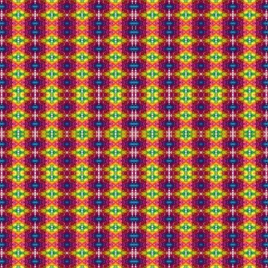 Kusursuz retro desen. Kusursuz sanat dokusu. Örülmüş halı