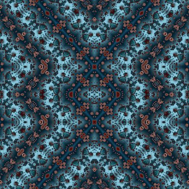 Kusursuz retro desen. Kusursuz sanat dokusu. Örülmüş halı