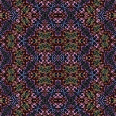 Kusursuz retro desen. Kusursuz sanat dokusu. Örülmüş halı