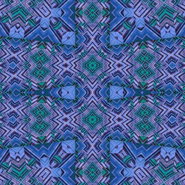 Kusursuz retro desen. Kusursuz sanat dokusu. Örülmüş halı