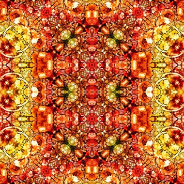 Kusursuz retro desen. Kusursuz sanat dokusu. Örülmüş halı