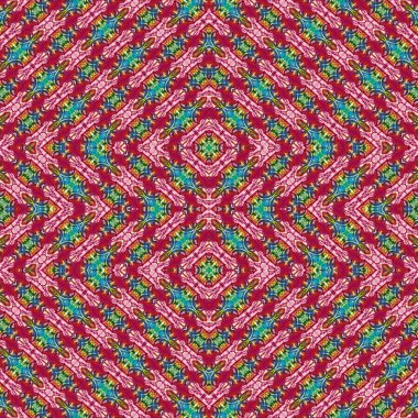 Kusursuz retro desen. Kusursuz sanat dokusu. Örülmüş halı