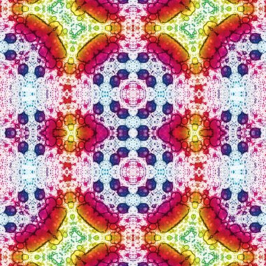 Kusursuz retro desen. Kusursuz sanat dokusu. Örülmüş halı