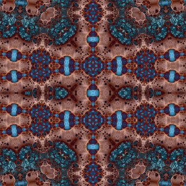 Kusursuz retro desen. Kusursuz sanat dokusu. Örülmüş halı