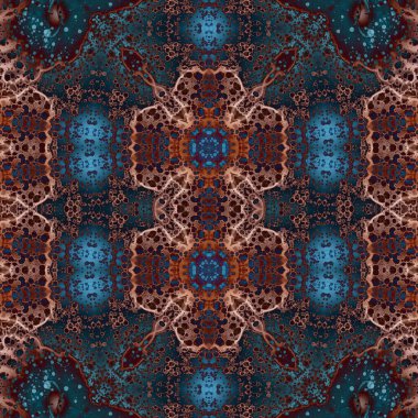 Kusursuz retro desen. Kusursuz sanat dokusu. Örülmüş halı