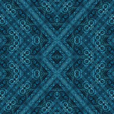 Kusursuz retro desen. Kusursuz sanat dokusu. Örülmüş halı