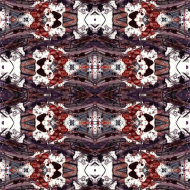 Kusursuz retro desen. Kusursuz sanat dokusu. Örülmüş halı