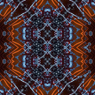 Kusursuz desen. Kusursuz bir doku. Soyut sonsuz desen. kaleydoskop