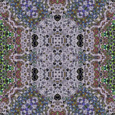 Kusursuz desen. Kusursuz bir doku. Soyut sonsuz desen. kaleydoskop