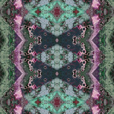 Kusursuz desen. Kusursuz bir doku. Soyut sonsuz desen. kaleydoskop