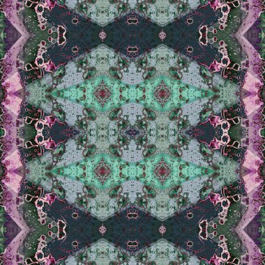 Kusursuz desen. Kusursuz bir doku. Soyut sonsuz desen. kaleydoskop