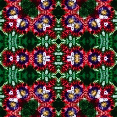 Kusursuz desen. Kusursuz bir doku. Soyut sonsuz desen. kaleydoskop