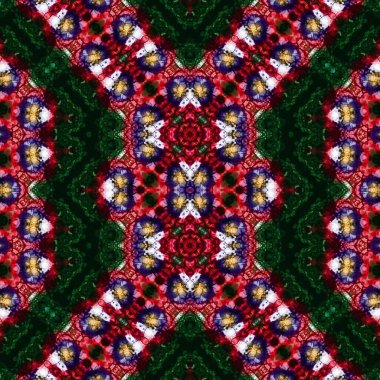 Kusursuz desen. Kusursuz bir doku. Soyut sonsuz desen. kaleydoskop