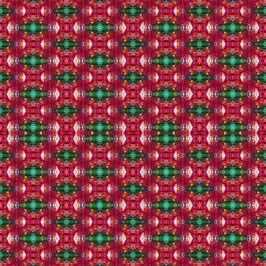 Kusursuz desen. Kusursuz bir doku. Soyut sonsuz desen. kaleydoskop